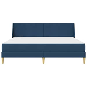 Rám postele s matrací s čelo Modrá 180 x 200 cm Polyester - obrázek 6