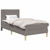 vidaXL Voodi raam 90 x 200 cm Pruunikashall