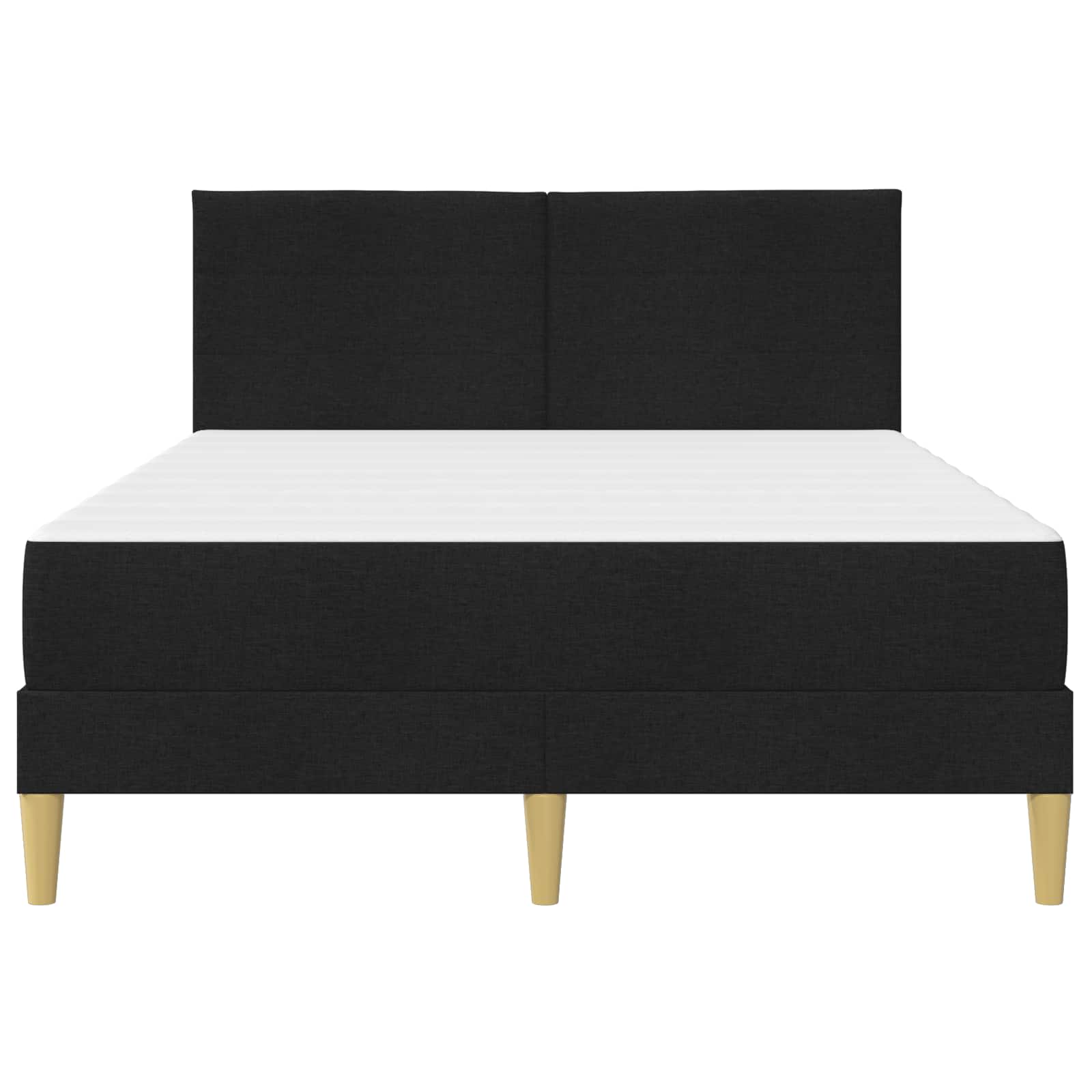 Konstrukcija postelje Črna 120 x 190 cm Poliester - slika 6