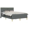 vidaXL Voodi raam 160 x 200 cm Tumehall