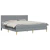 vidaXL Voodi raam 180 x 200 cm Helehall