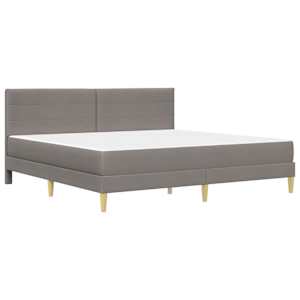 Rám postele Taupe 180 x 200 cm Polyester - obrázek 3