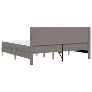 Rám postele Taupe 180 x 200 cm Polyester - obrázek 8