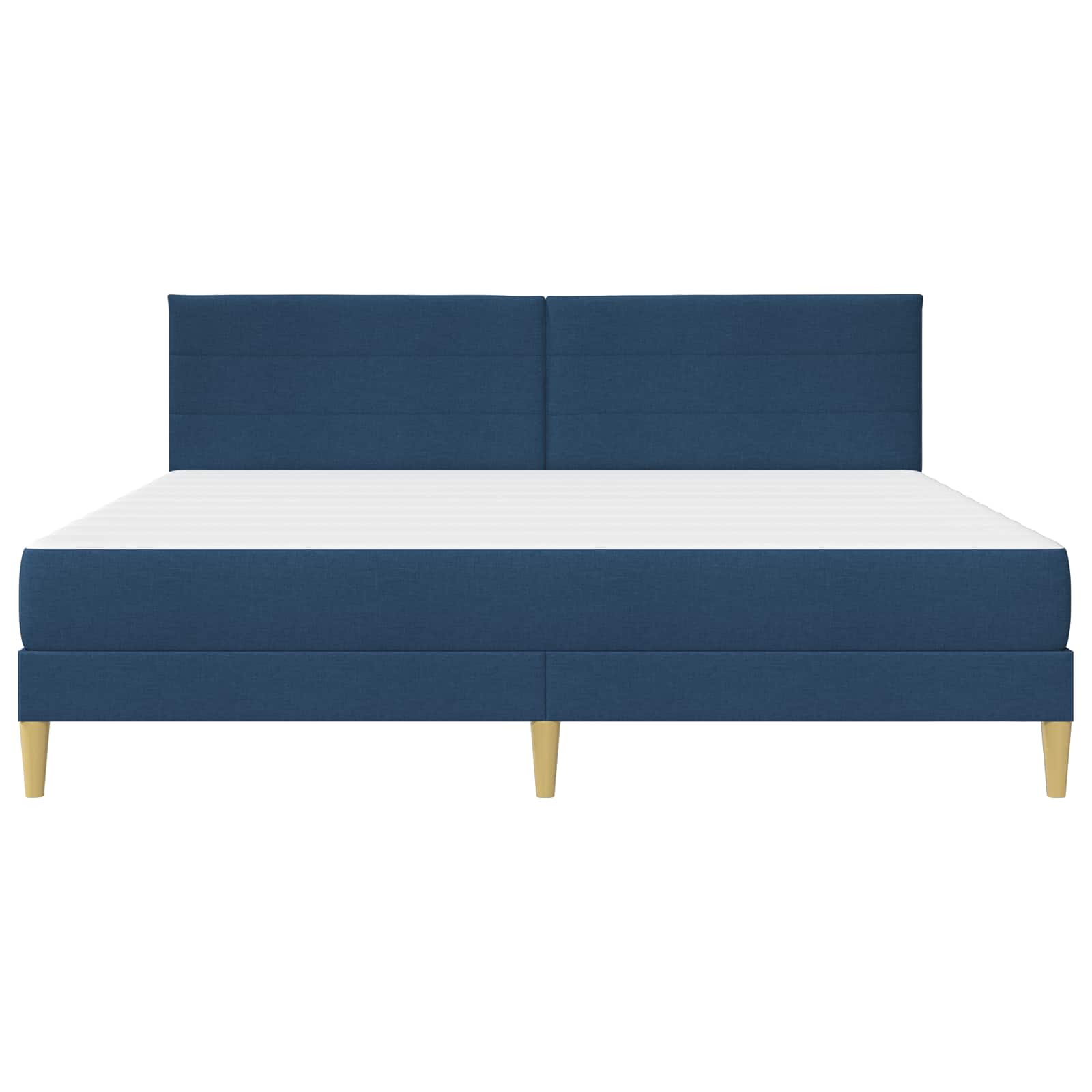 Konstrukcija postelje Modra 180 x 200 cm Poliester - slika 6