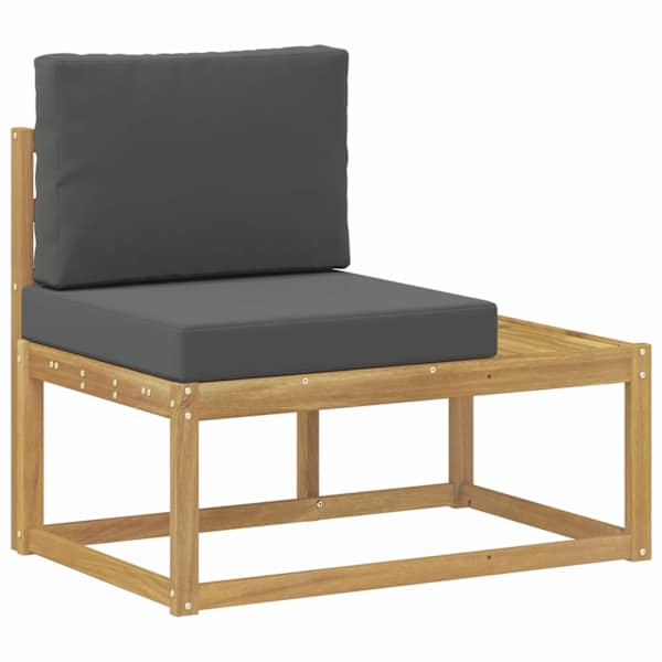vidaXL V&auml;lim&ouml;&ouml;bel L&otilde;ppdiivan Valge 91 x 63 x 73 cm Tugev akatsiapuu