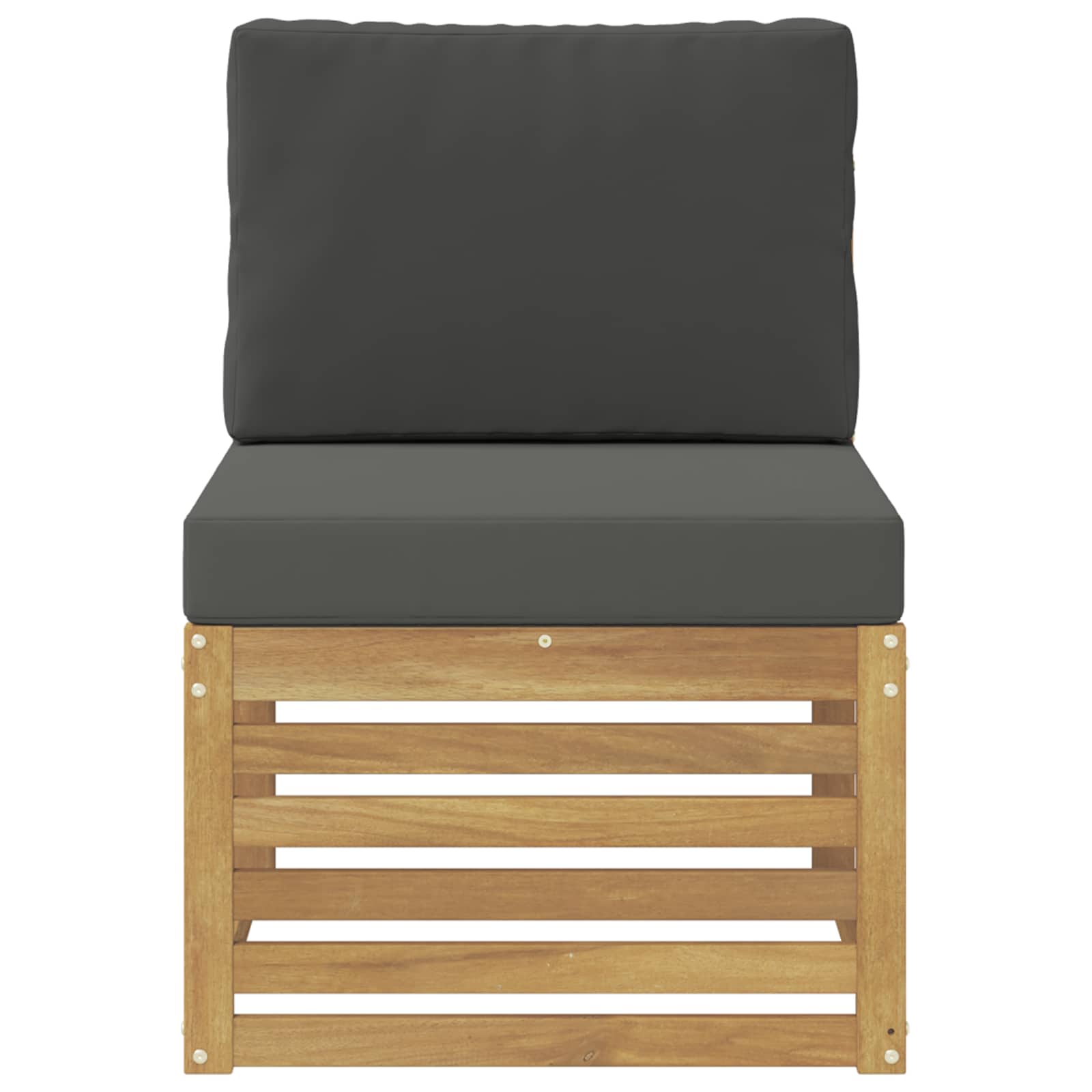 Buiten Midden Sofa Massief Acaciahout Wit image 3