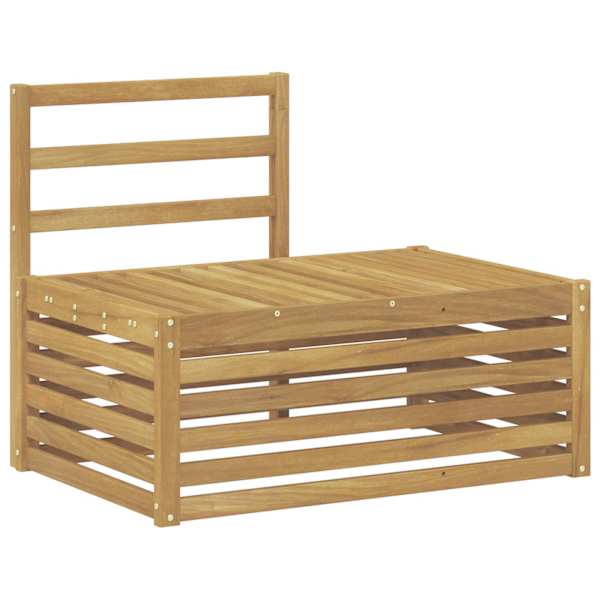 vidaXL V&auml;li diivanikomplekt Valge 91 x 63 x 73 cm Tugev akatsiapuu