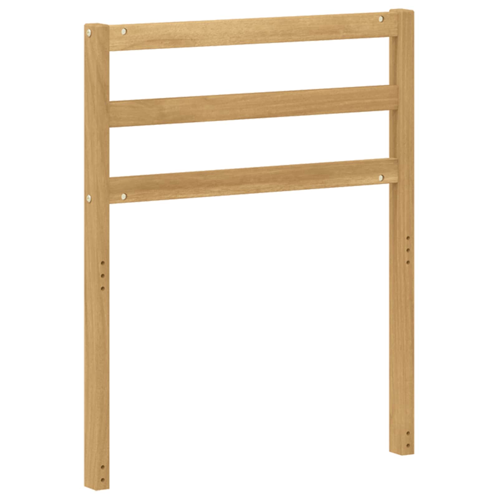 Armleuningmodule 2 pcs Wit 59 x 4 x 73 cm Massief Acaciahout image 7