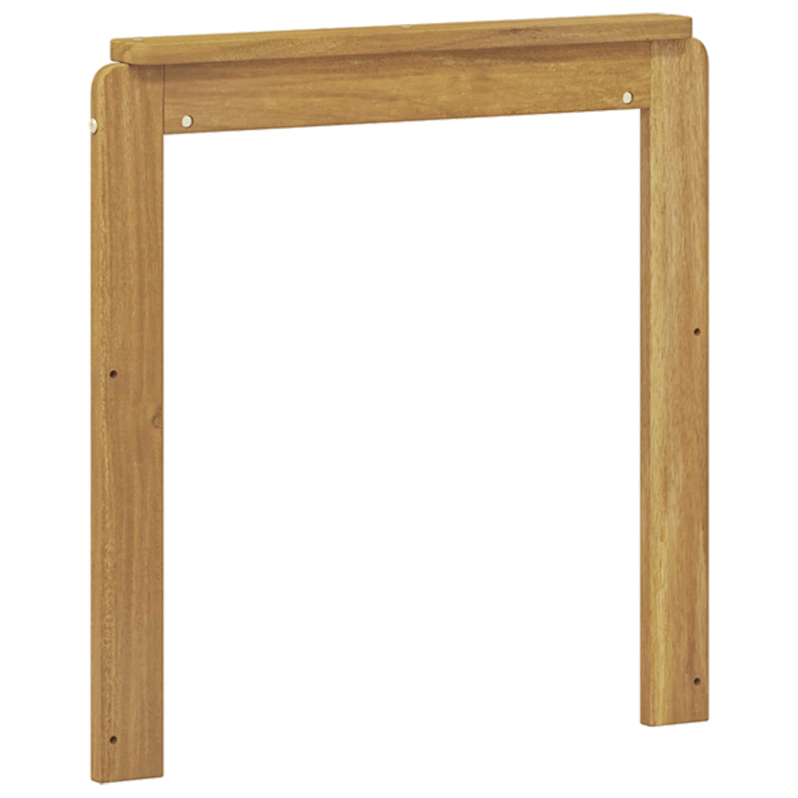 Armleuningen Module 2 pcs Wit 59 x 6 x 61 cm Massief Acaciahout image 7