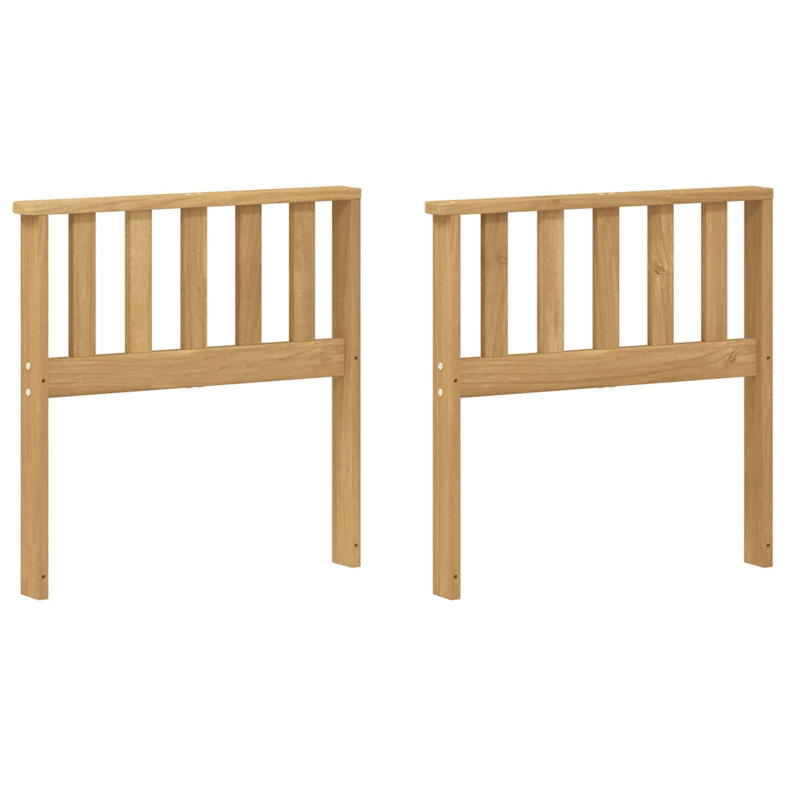 Käsinojien moduuli 2 pcs valkoinen 60 x 6 x 61 cm - Image 2