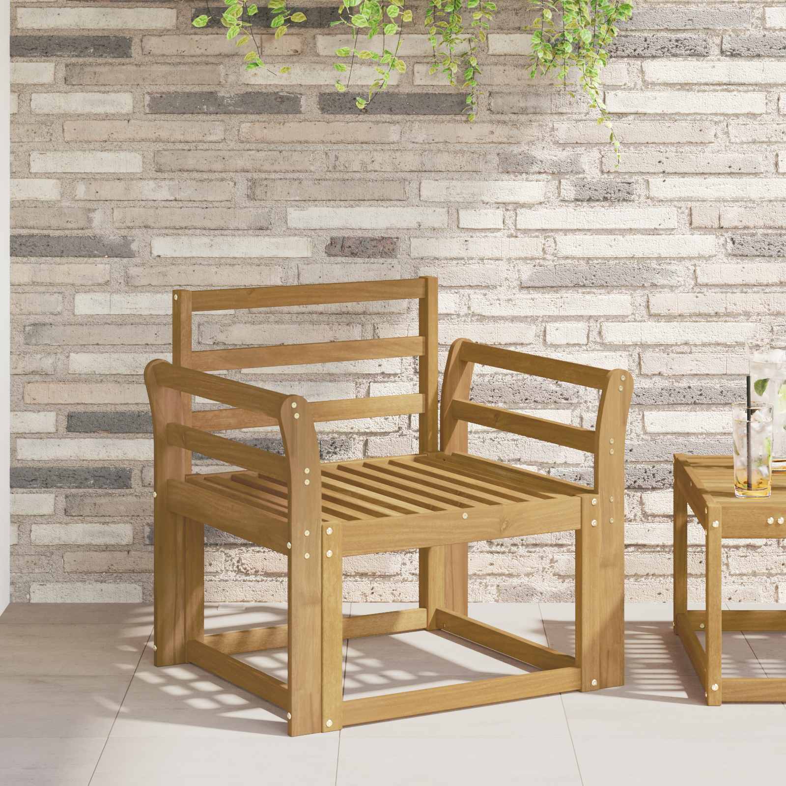 Käsinojien moduuli 2 pcs valkoinen 58,5 x 8,5 x 60 cm