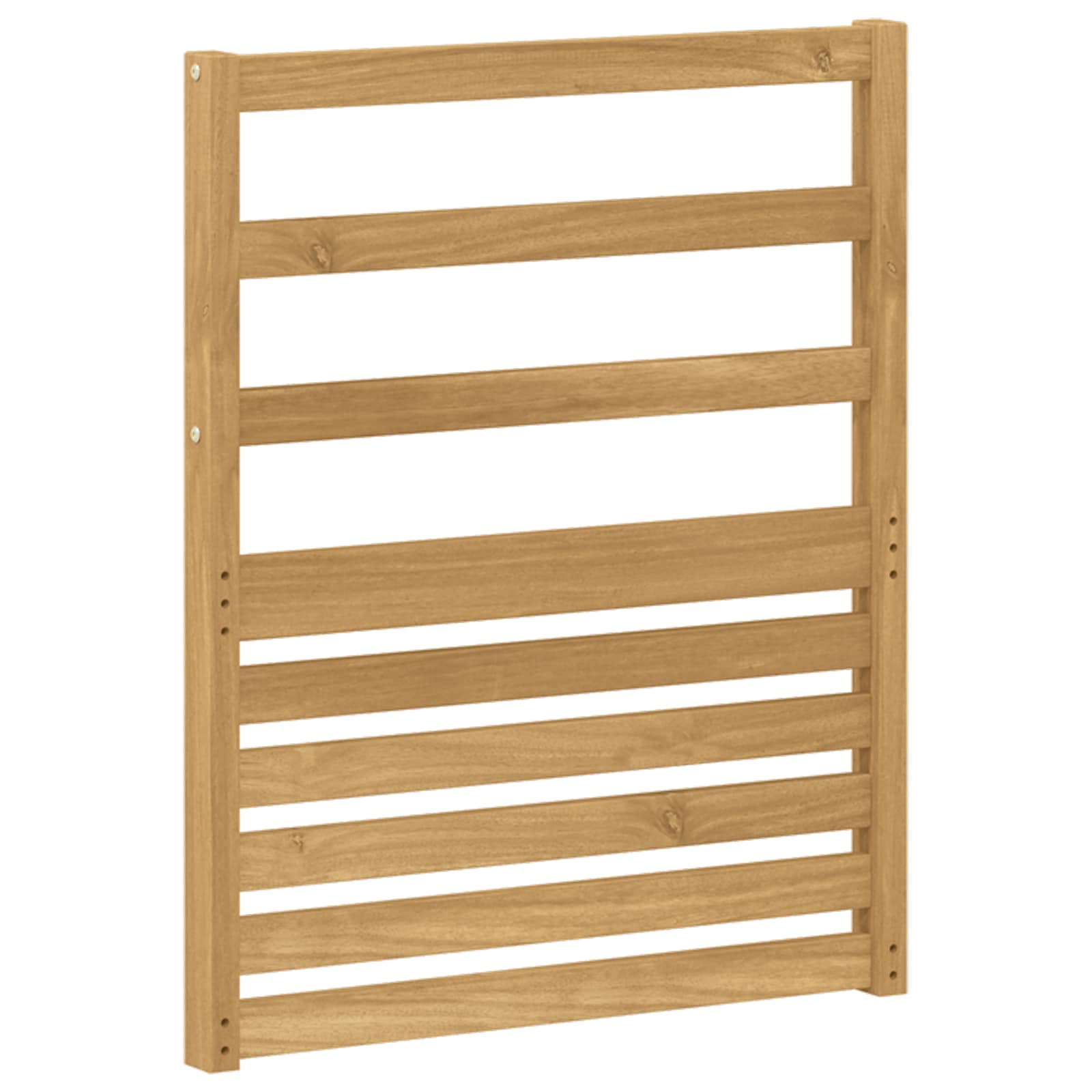 Armleuningen Module 2 pcs Wit 59 x 4 x 73 cm Massief Acaciahout image 4