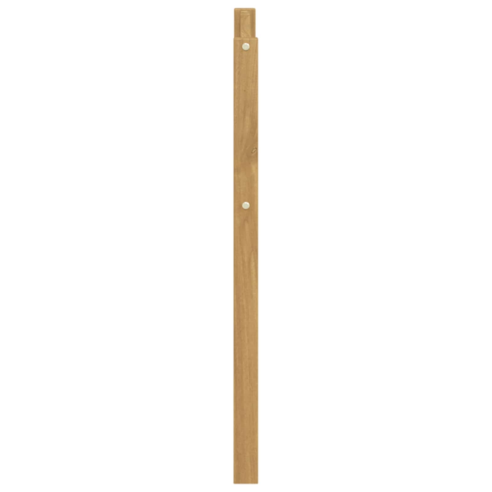 Armleuningen Module 2 pcs Wit 59 x 4 x 73 cm Massief Acaciahout image 6