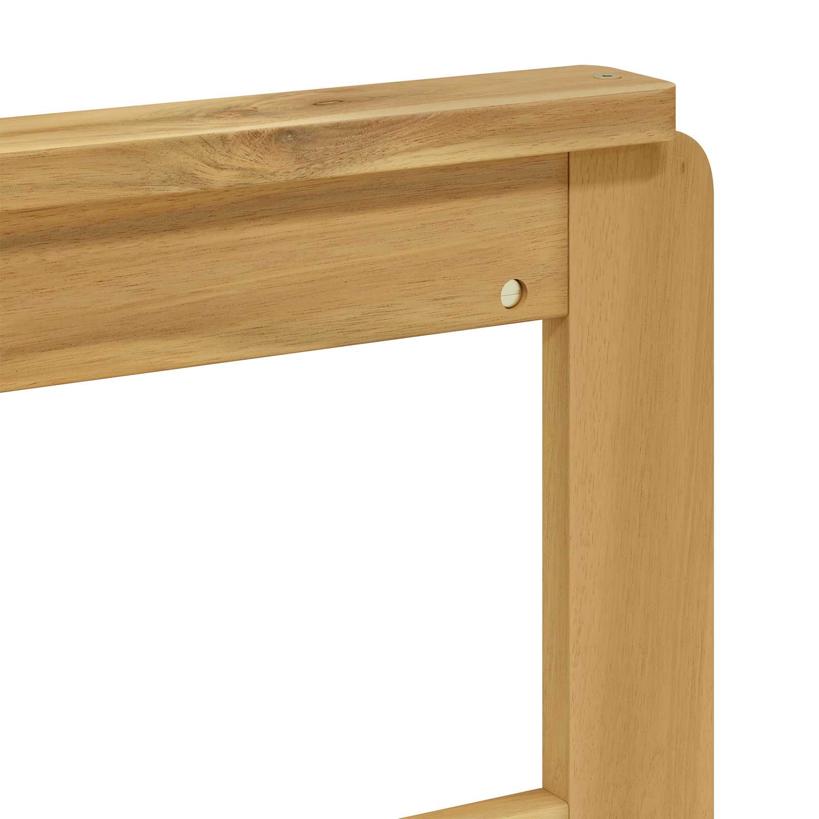 Armleuningen Module 2 pcs Wit 59 x 6 x 61 cm Massief Acaciahout image 8