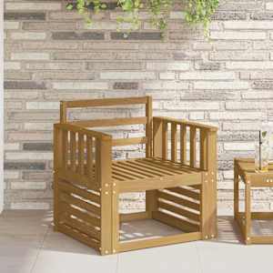 Modul naslonjal 2 pcs Bela 60 x 6 x 61 cm Masiven les akacije