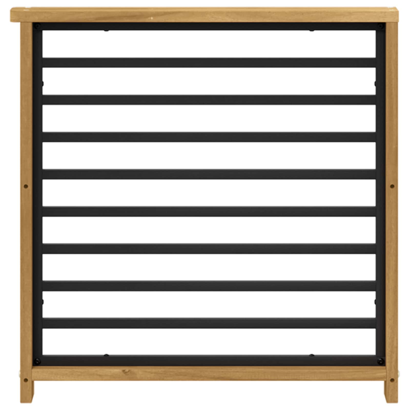 Käsinojien moduuli 2 pcs valkoinen 60 x 6 x 61 cm - Image 5