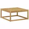 vidaXL V&auml;li jalatoed Tugev akatsiapuu Valge 79 x 79 x 37 cm