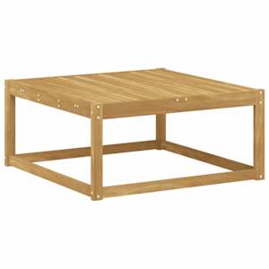vidaXL V&auml;li jalatoed Tugev akatsiapuu Valge 79 x 79 x 37 cm