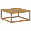 vidaXL V&auml;li jalatoed Tugev akatsiapuu Valge 79 x 79 x 37 cm