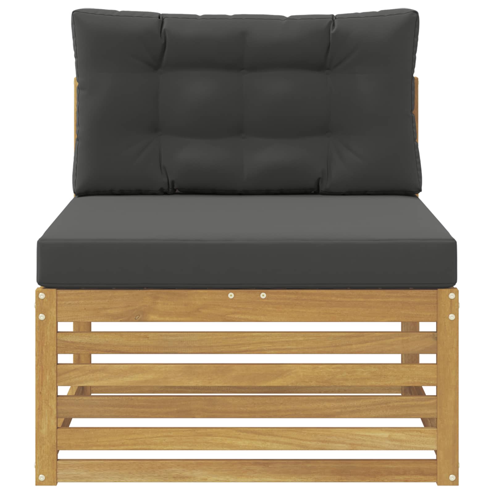 Buiten Midden Sofa Massief Acaciahout Wit image 3