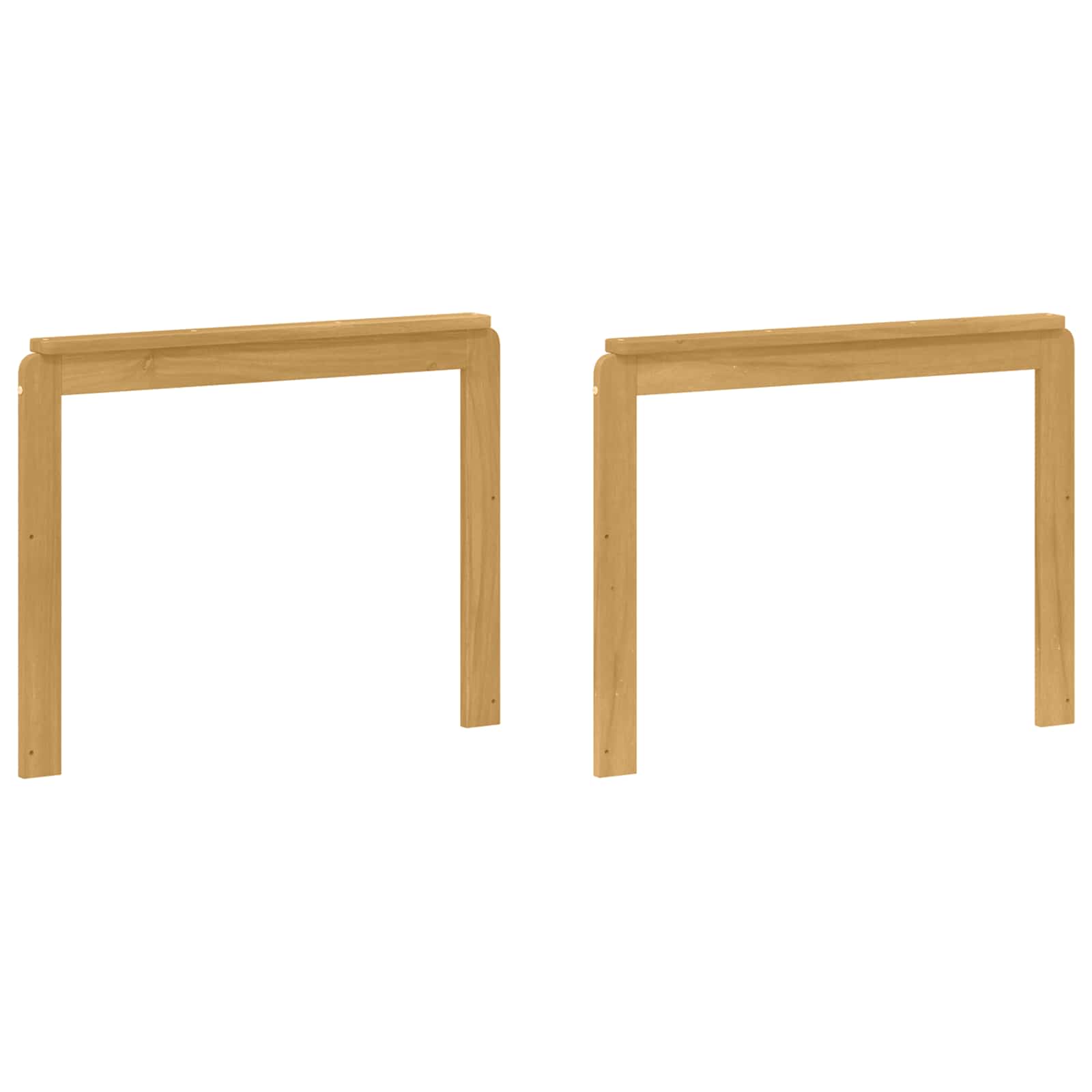 Käsinojien moduuli 2 pcs valkoinen 79 x 6 x 61 cm - Image 2
