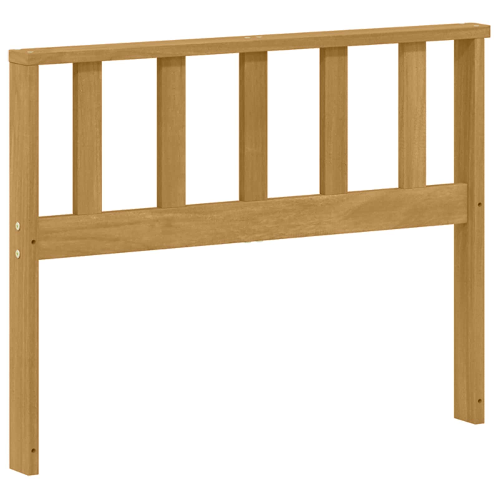 Armleuningsmodule 2 pcs Wit 80 x 6 x 61 cm Massief Acaciahout image 4
