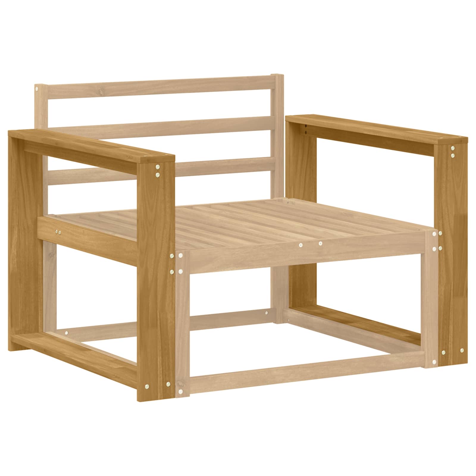 Käsinojat Moduuli 2 pcs valkoinen 78,5 x 10 x 61 cm - Image 3