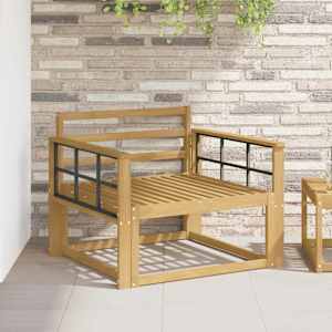 Modul naslonjal 2 pcs Bela 80 x 6 x 61 cm Masiven les akacije
