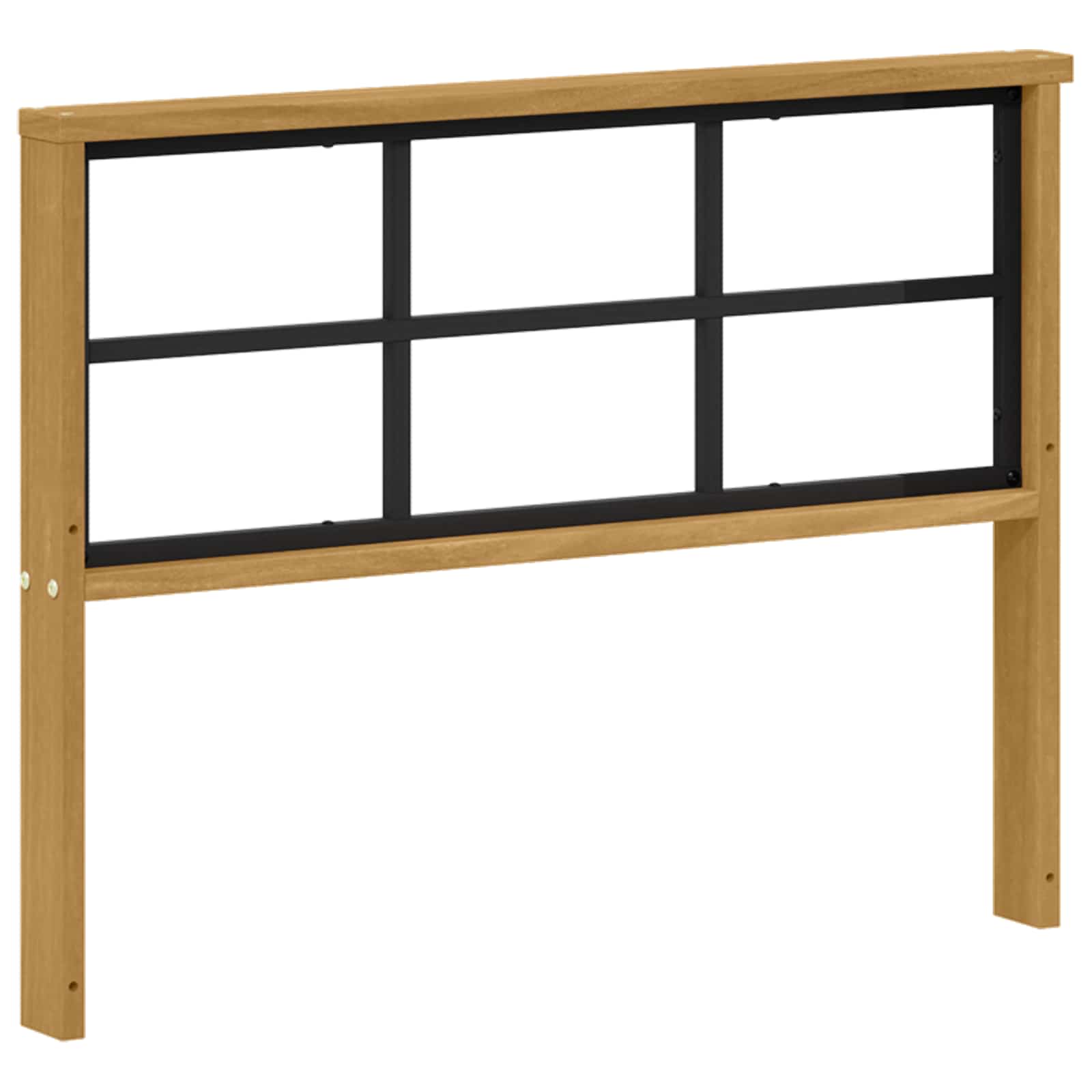 Armleuningen Module 2 pcs Wit 80 x 6 x 61 cm Massief Acaciahout image 7