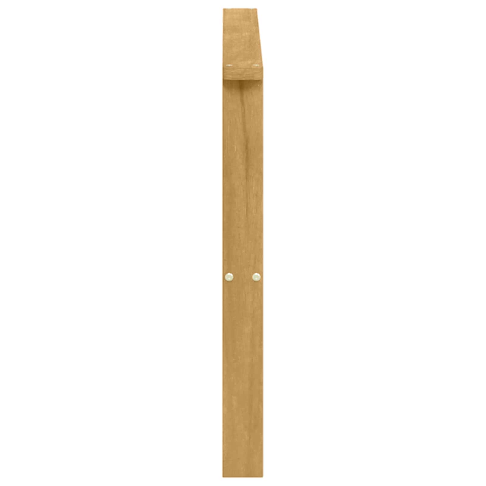 Armleuningen Module 2 pcs Wit 80 x 6 x 61 cm Massief Acaciahout image 6