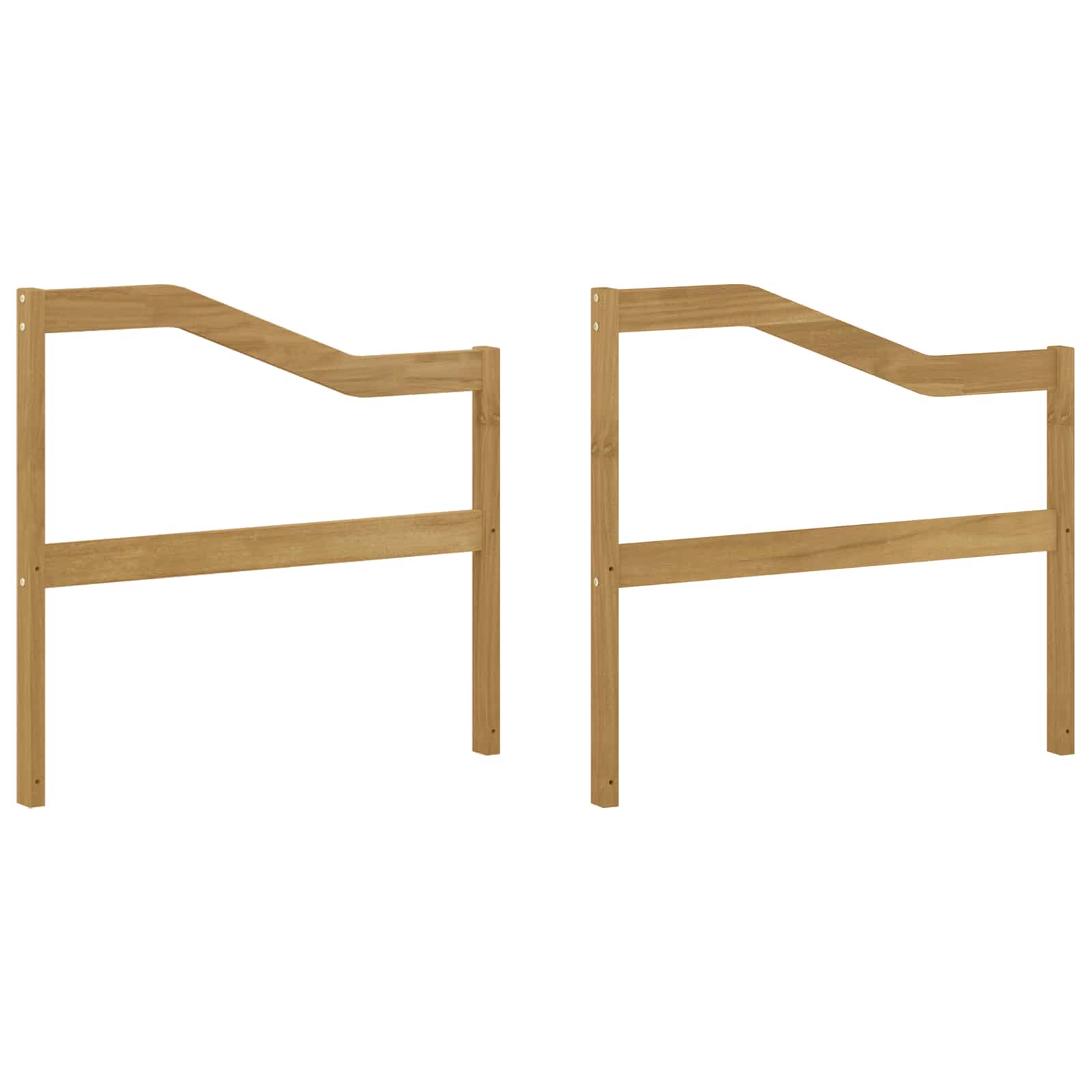 Käsinojien moduuli 2 pcs valkoinen 79 x 4 x 73 cm - Image 2