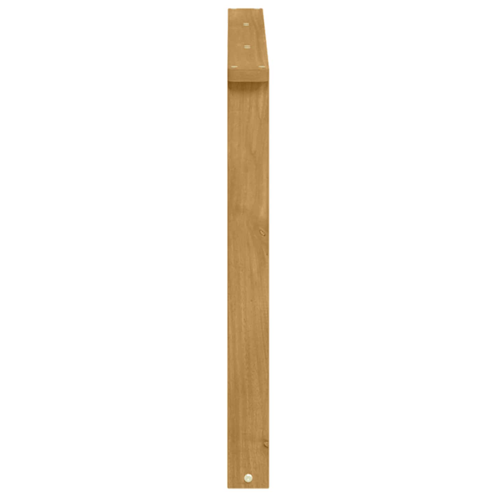 Armleuningen Module 2 pcs Wit 80 x 6 x 61 cm Massief Acaciahout image 6