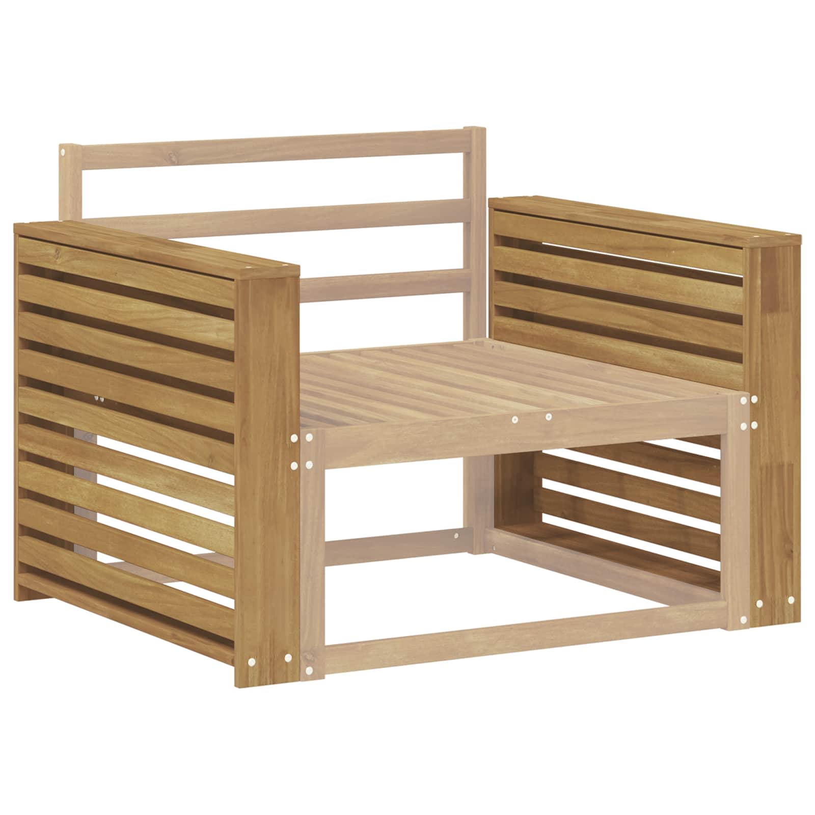 Käsinojien moduuli 2 pcs valkoinen 78,5 x 10 x 61 cm - Image 3