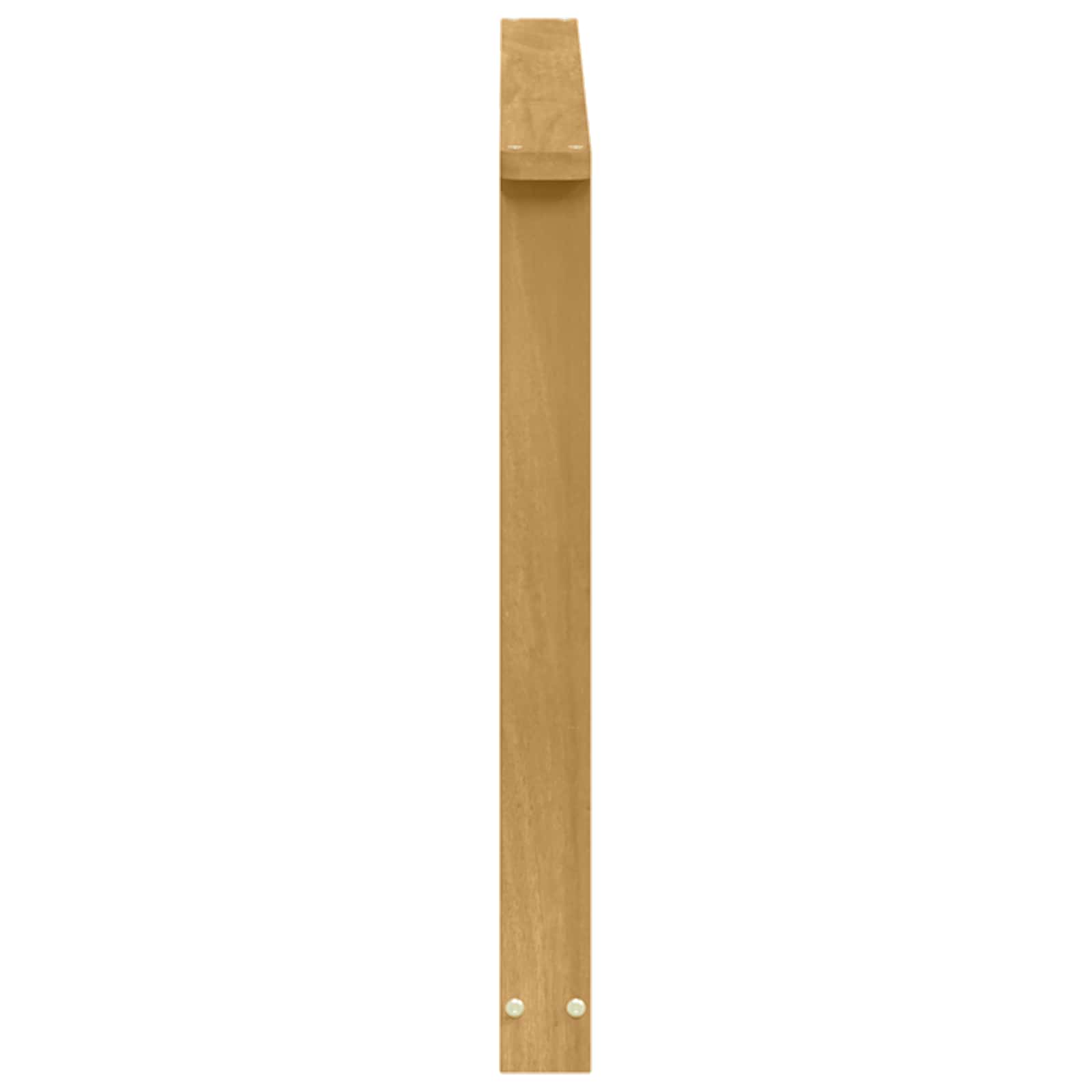 Armleuningen Module 2 pcs Wit 80 x 6 x 61 cm Massief Acaciahout image 6