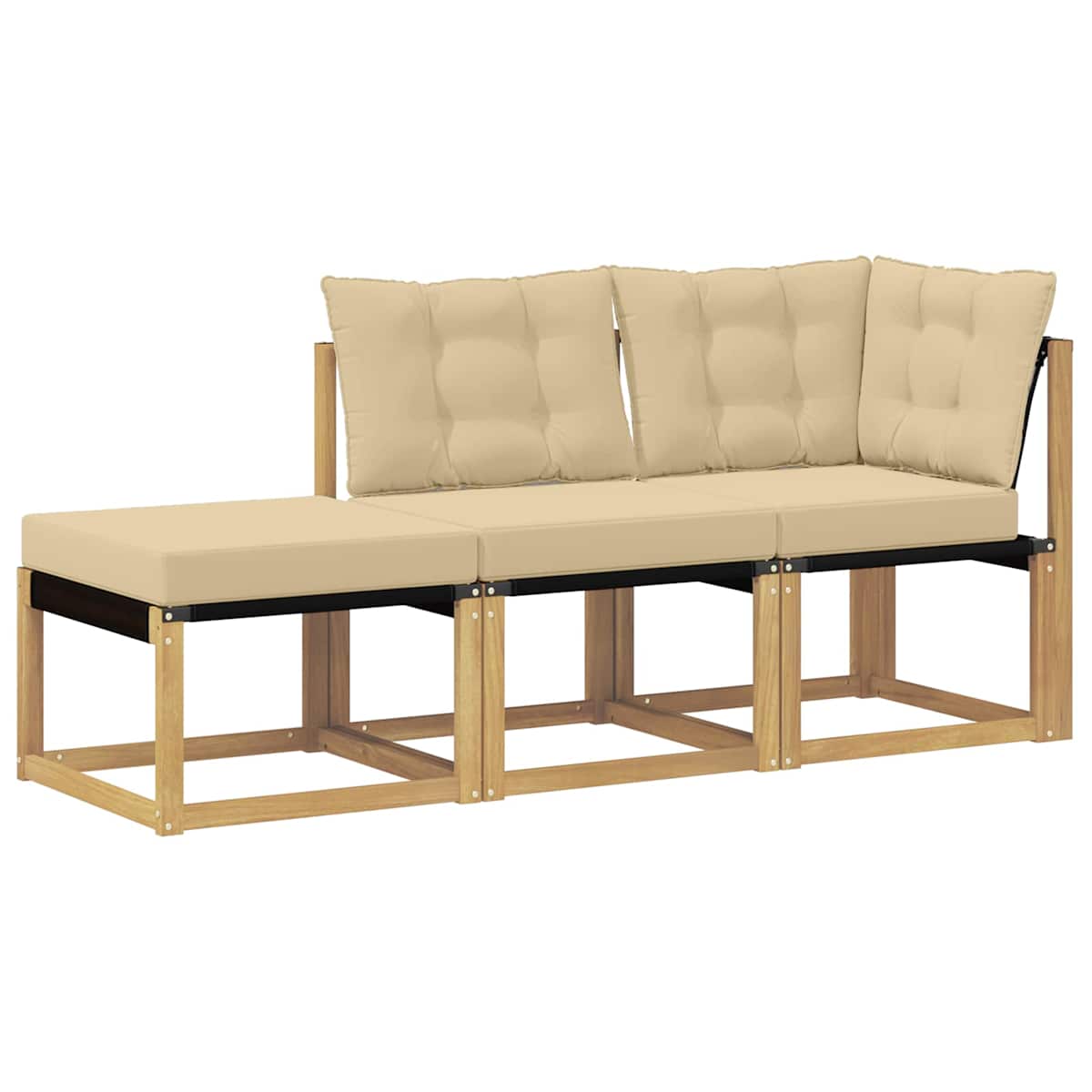 3 stk. Sektionel sofa enheder - Billede 2