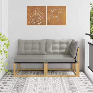 Sekcijski kavč z blazino Bela 162,5 x 83 x 73 cm