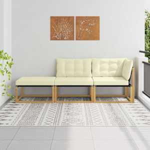 Sekcijski kavč z blazino Bela 241,5 x 83 x 73 cm