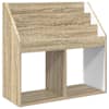 vidaXL Laste Raamatuhind Sonoma tamm 72,5 x 29,5 x 69 cm Tehispuit