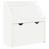 vidaXL Laste Raamatuhind sahtliga Valge 60 x 29,5 x 69 cm Tehispuit