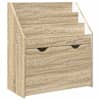 vidaXL Laste Raamatuhind Sonoma tamm 60 x 29,5 x 69 cm Tehispuit