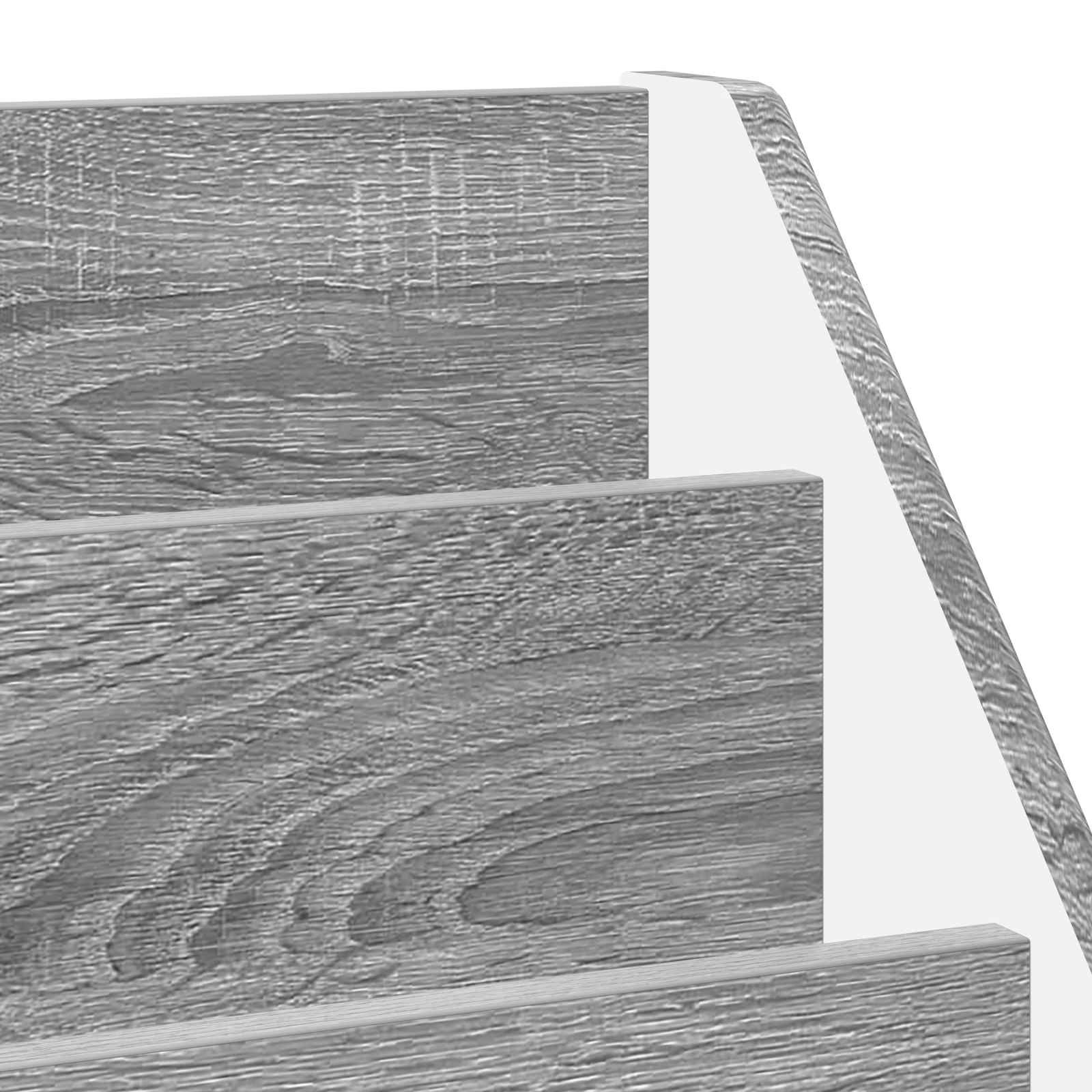 Otroška knjižnica Siva Sonoma 60 x 29,5 x 69 cm Konstruiran les - slika 10