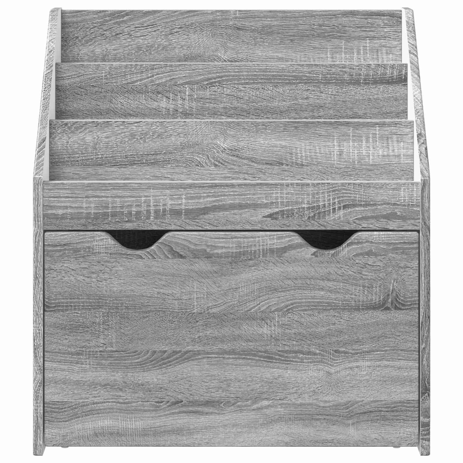 Otroška knjižnica Siva Sonoma 60 x 29,5 x 69 cm Konstruiran les - slika 7