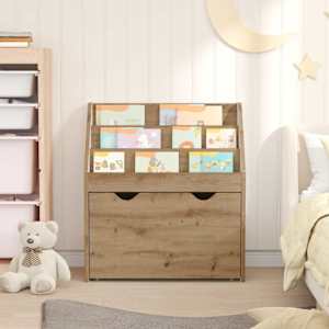 Dětský regál Artisanový dub 60 x 29,5 x 69 cm kompozitní dřevo - obrázek 4