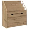 vidaXL Laste Raamatuhind K&auml;sit&ouml;&ouml;puu 60 x 29,5 x 69 cm Tehispuit