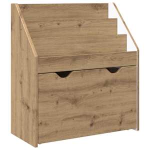 Dětský regál Artisanový dub 60 x 29,5 x 69 cm kompozitní dřevo - obrázek 2