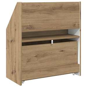 Dětský regál Artisanový dub 60 x 29,5 x 69 cm kompozitní dřevo - obrázek 9