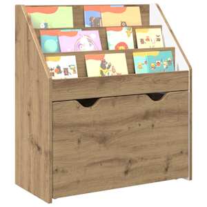 Dětský regál Artisanový dub 60 x 29,5 x 69 cm kompozitní dřevo - obrázek 3