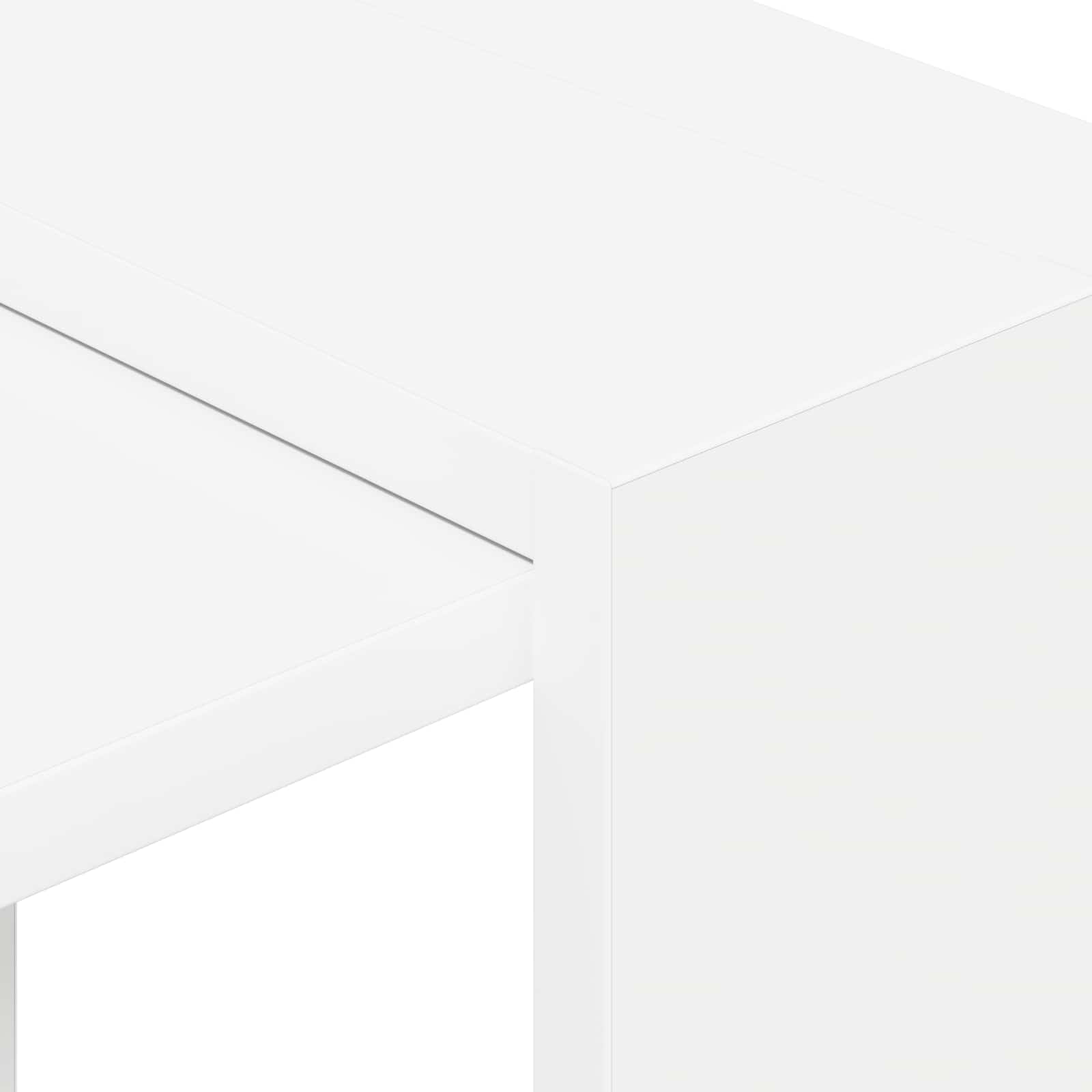 Knjižna polica Bela 52 x 25 x 71,5 cm Konstruiran les - slika 8