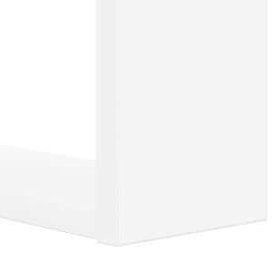 Knihovna Bílá 52 x 25 x 71,5 cm kompozitní dřevo - obrázek 9