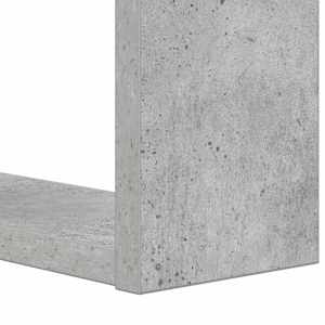 Knihovna Betonově šedá 52 x 25 x 71,5 cm kompozitní dřevo - obrázek 9